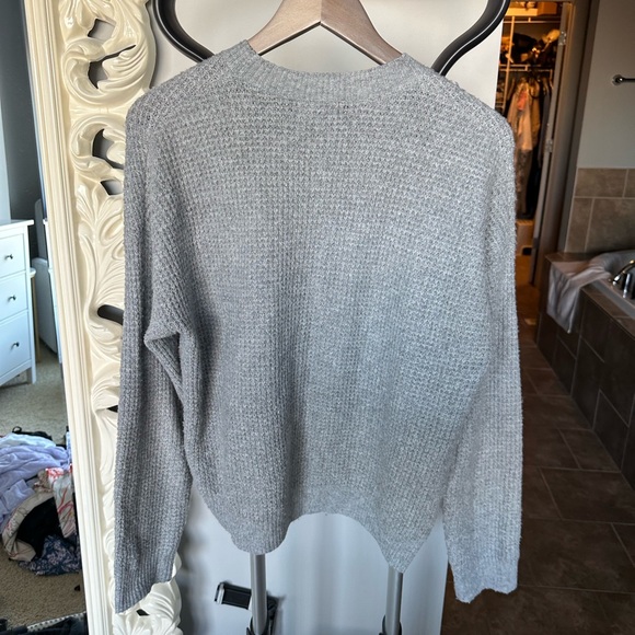 Grey Knit Sweater - Picture 2 of 3